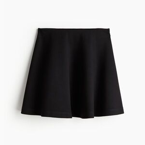 H&M Classic Black Skater Skirt